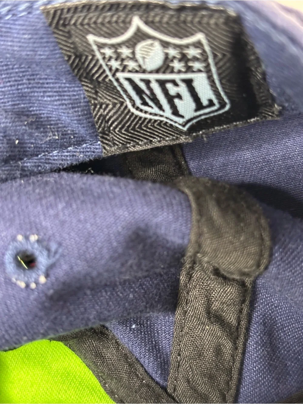 47 Brand Navy Cap with Black Label